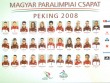 Paraolimpia csapat 2008